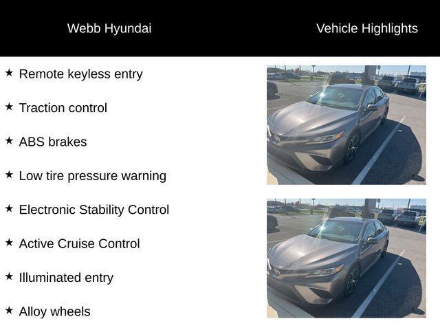 used 2018 Toyota Camry car, priced at $17,963