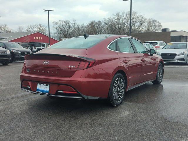 used 2023 Hyundai Sonata Hybrid car, priced at $28,799