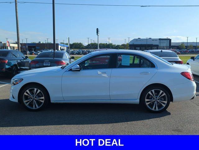 used 2019 Mercedes-Benz C-Class car, priced at $19,897