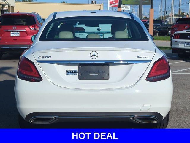 used 2019 Mercedes-Benz C-Class car, priced at $19,897