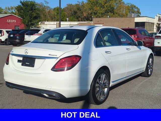 used 2019 Mercedes-Benz C-Class car, priced at $19,897