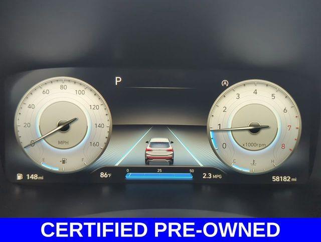 used 2021 Hyundai Santa Fe car, priced at $22,615