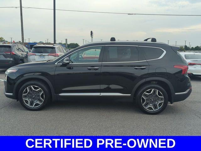 used 2021 Hyundai Santa Fe car, priced at $22,615