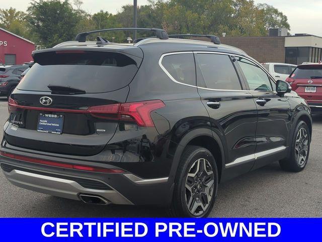 used 2021 Hyundai Santa Fe car, priced at $22,615