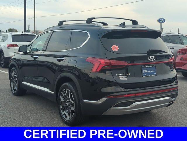 used 2021 Hyundai Santa Fe car, priced at $22,615