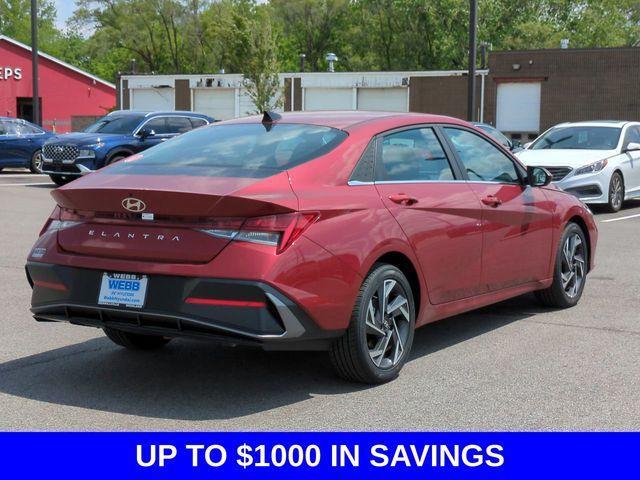 new 2024 Hyundai Elantra car, priced at $26,428