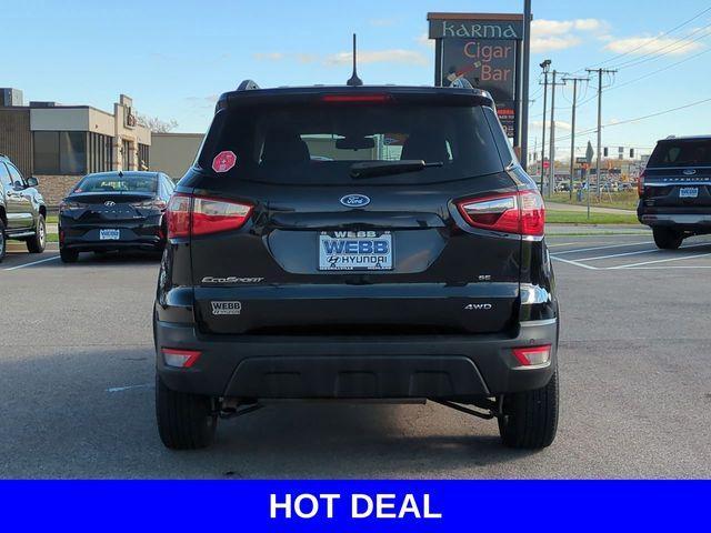 used 2021 Ford EcoSport car, priced at $18,249