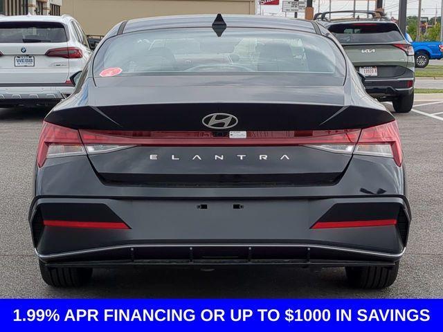 new 2024 Hyundai Elantra car, priced at $26,060