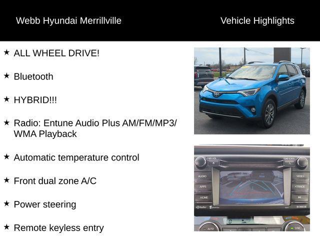 used 2017 Toyota RAV4 Hybrid car, priced at $18,495