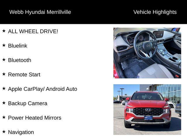 used 2023 Hyundai Santa Fe car, priced at $24,999