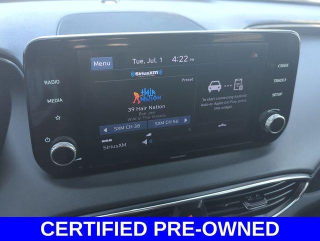 used 2021 Hyundai Santa Fe car, priced at $21,329