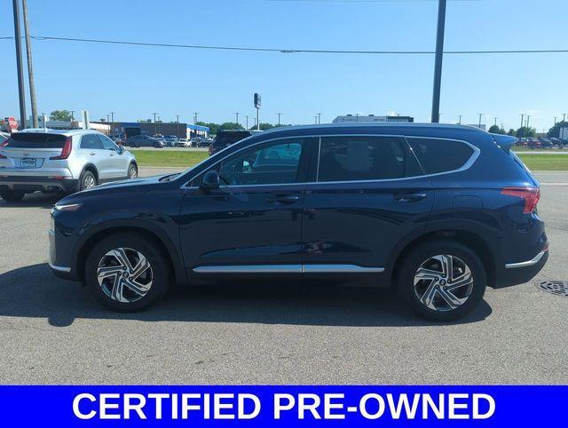 used 2021 Hyundai Santa Fe car, priced at $21,329