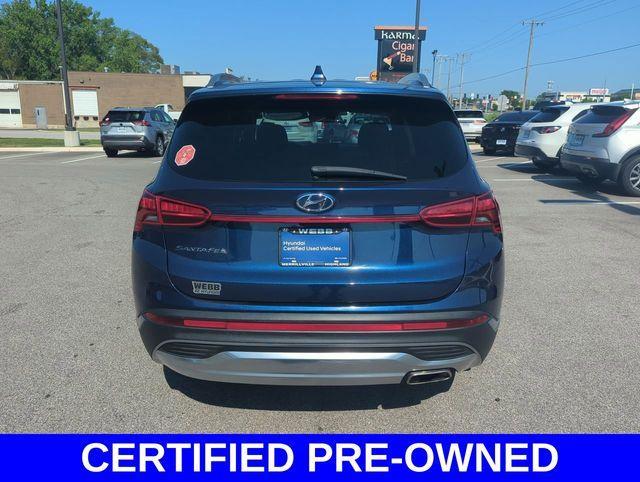 used 2021 Hyundai Santa Fe car, priced at $21,329