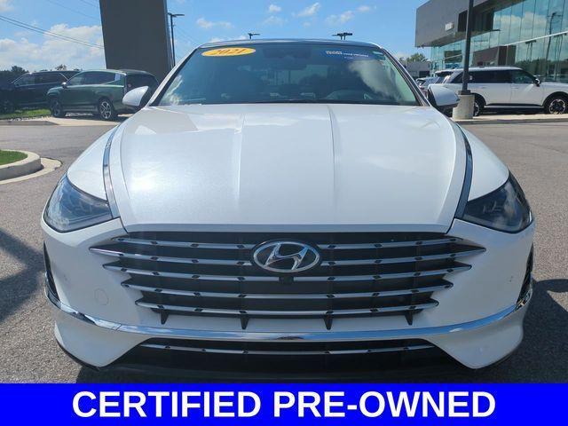 used 2021 Hyundai Sonata Hybrid car, priced at $22,890