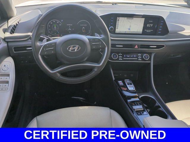 used 2021 Hyundai Sonata Hybrid car, priced at $22,890