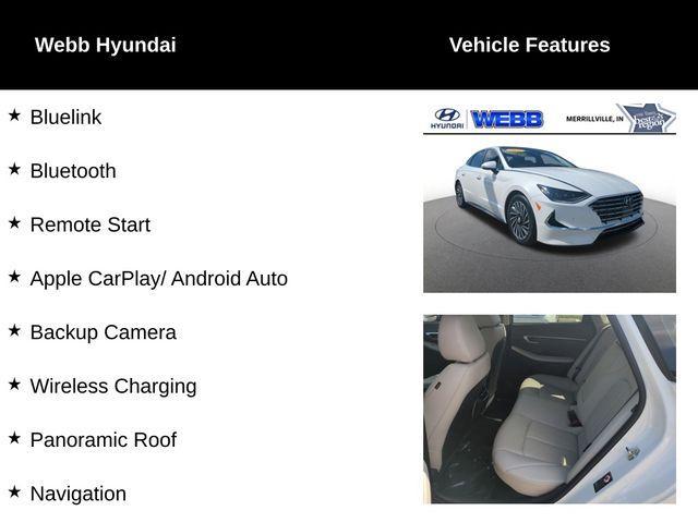 used 2021 Hyundai Sonata Hybrid car, priced at $22,890