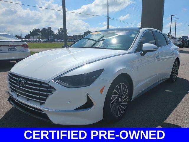 used 2021 Hyundai Sonata Hybrid car, priced at $22,890