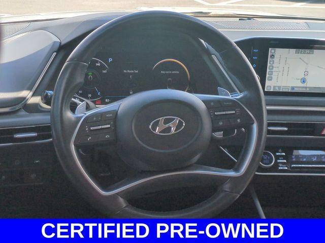 used 2021 Hyundai Sonata Hybrid car, priced at $22,890