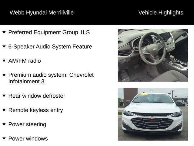 used 2022 Chevrolet Malibu car, priced at $18,245