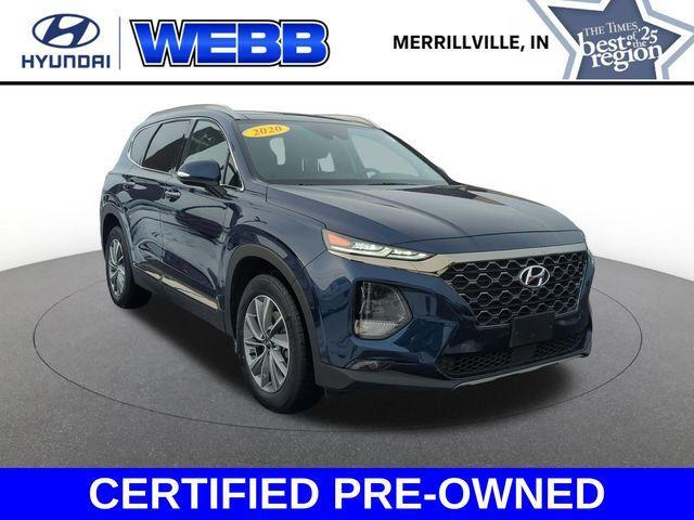 used 2020 Hyundai Santa Fe car, priced at $22,485