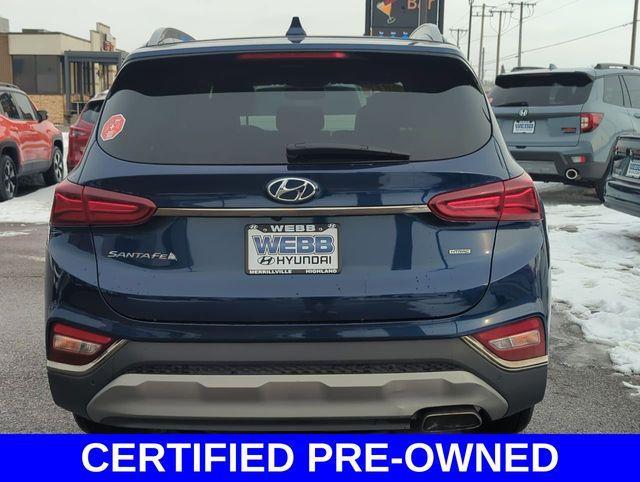 used 2020 Hyundai Santa Fe car, priced at $22,485