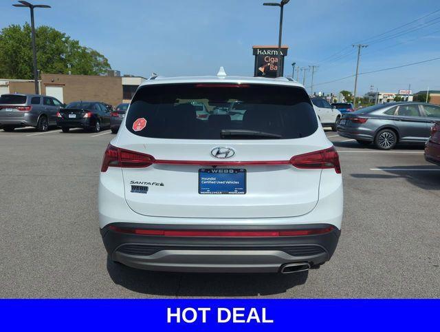 used 2022 Hyundai Santa Fe car, priced at $22,510