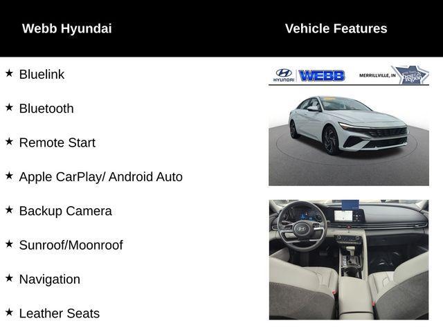used 2024 Hyundai ELANTRA HEV car, priced at $24,858