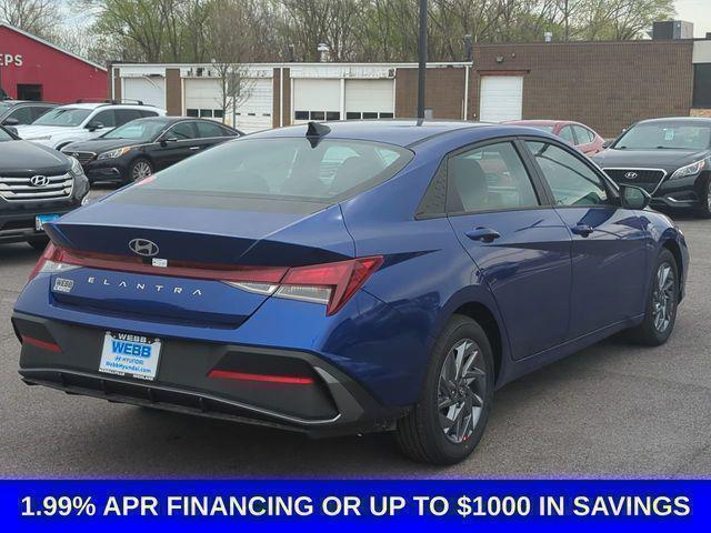 new 2024 Hyundai Elantra car, priced at $24,361