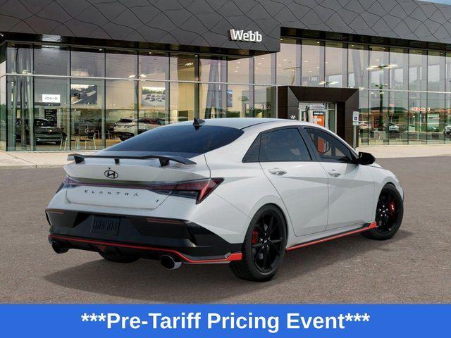 new 2025 Hyundai ELANTRA N car, priced at $37,045