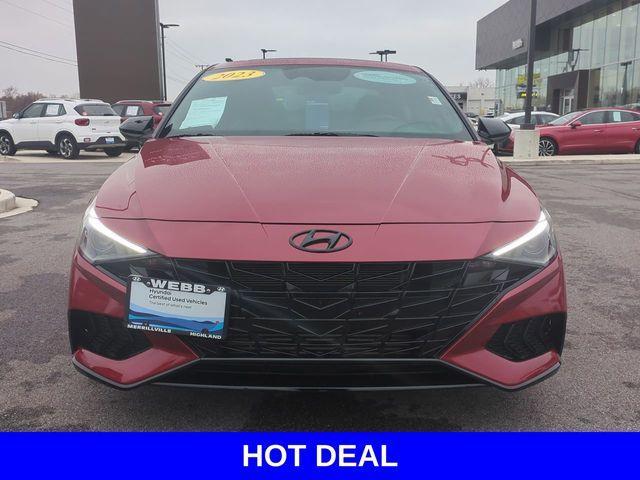 used 2023 Hyundai Elantra car, priced at $22,495