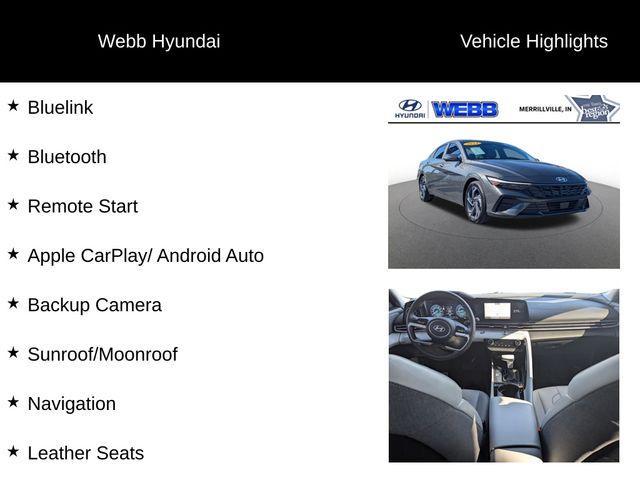 used 2024 Hyundai Elantra car, priced at $23,930