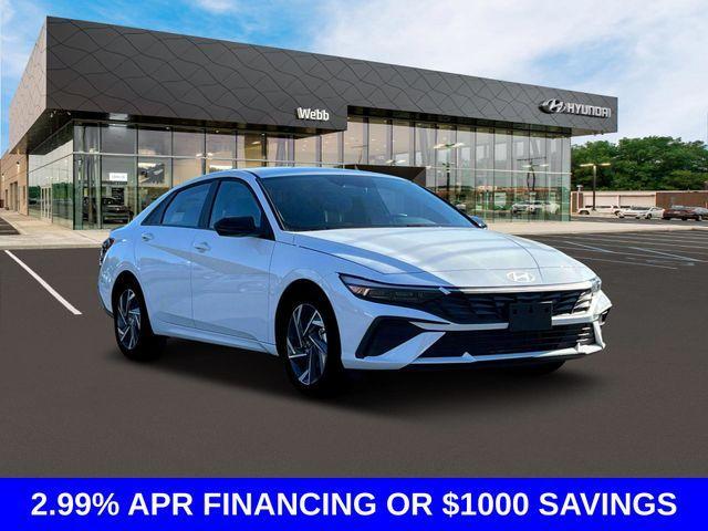 new 2025 Hyundai Elantra car, priced at $24,550