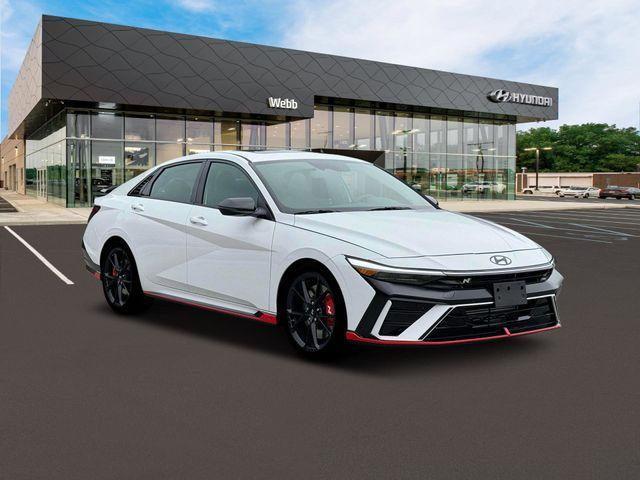 new 2025 Hyundai Elantra N car, priced at $36,805