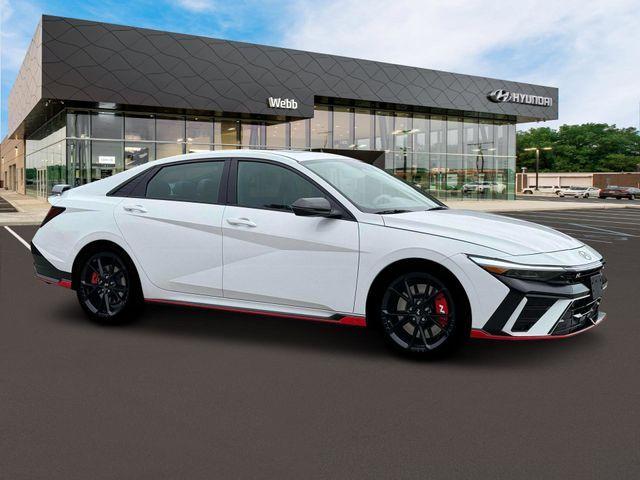 new 2025 Hyundai Elantra N car, priced at $36,805