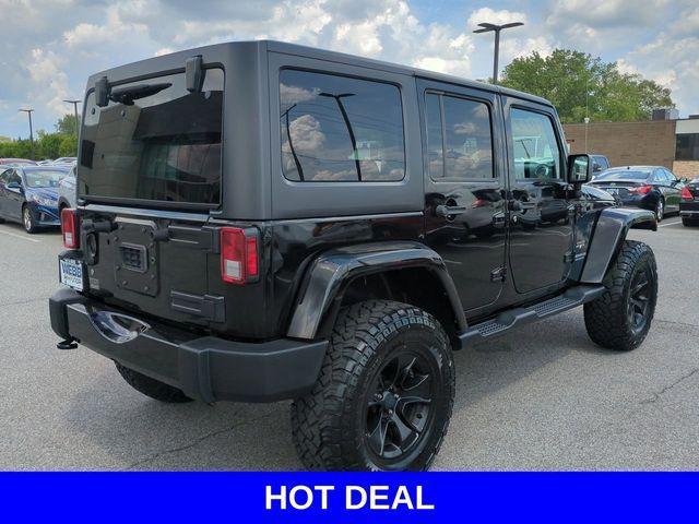 used 2017 Jeep Wrangler Unlimited car, priced at $21,706