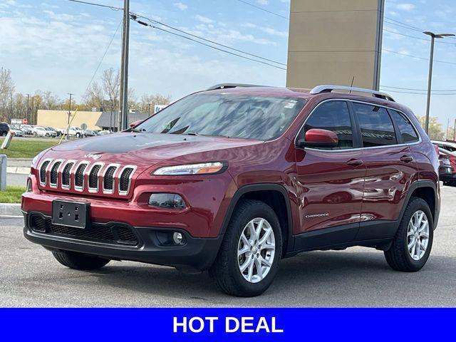 used 2017 Jeep Cherokee car, priced at $13,199