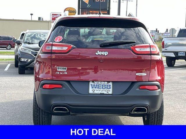 used 2017 Jeep Cherokee car, priced at $13,199