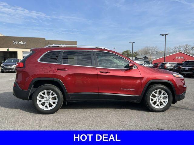 used 2017 Jeep Cherokee car, priced at $13,199