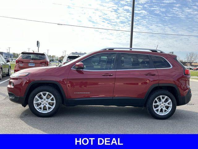 used 2017 Jeep Cherokee car, priced at $13,199