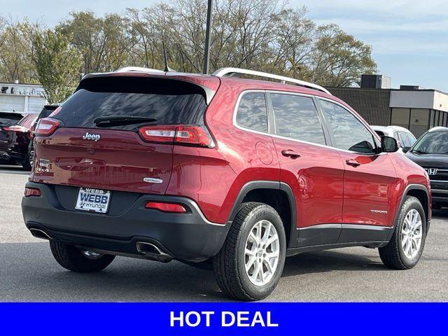 used 2017 Jeep Cherokee car, priced at $13,199