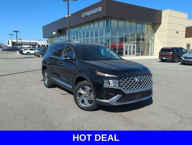 used 2021 Hyundai Santa Fe car, priced at $17,556