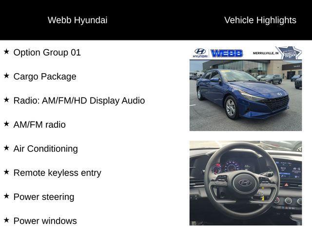 used 2021 Hyundai Elantra car, priced at $14,817