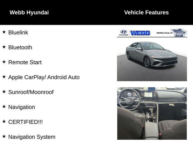used 2025 Hyundai Elantra car, priced at $22,834