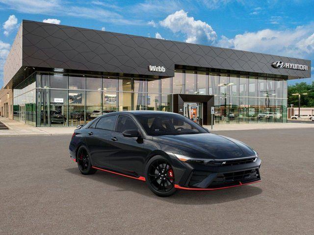 new 2025 Hyundai Elantra N car, priced at $36,845