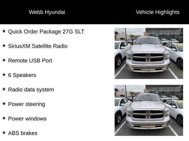 used 2017 Ram 1500 car, priced at $18,605