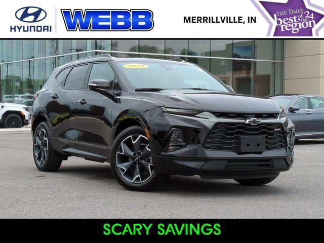 used 2022 Chevrolet Blazer car, priced at $30,879