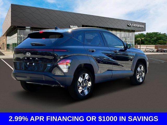 new 2024 Hyundai Kona car, priced at $27,955