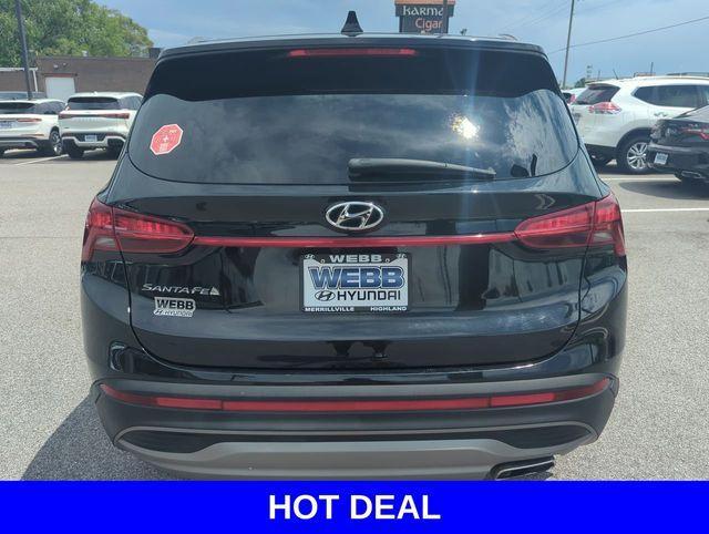 used 2021 Hyundai Santa Fe car, priced at $16,411