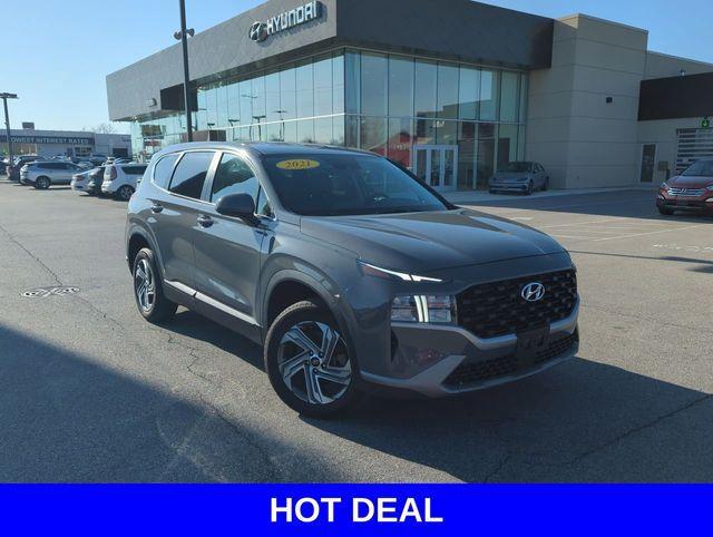 used 2021 Hyundai Santa Fe car, priced at $17,278