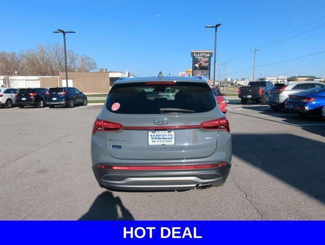 used 2021 Hyundai Santa Fe car, priced at $17,278